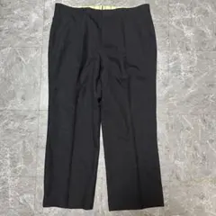 黒 スラックス ポリエステル100% g40