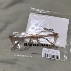BLUE ELEPHANT メガネ 眼鏡 スジ着用