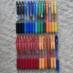 【USED】SARASAゲルインクボールペン30本セット 0.5mm 0.7mm