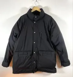 希少 80s 茶タグ ヴィンテージ ノースフェイス ダウン 黒 USA製 肉厚