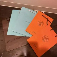 美品 ♡ ハイブランドショップ袋 ティファニー ヴィトン エルメス