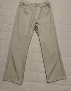 GU バギースラックス ベージュ