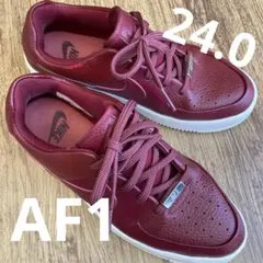 NIKE AIR FORCE 1 SAGE LOWレッド