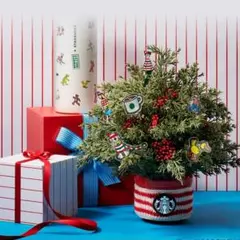 【韓国スタバ限定】ジョイフル ウォーリーコラボ クリスマス ツリー フルセット