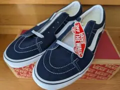 VANS Sk8-Low ネイビー/ホワイト 9.5　27.5cm　未使用のサムネイル