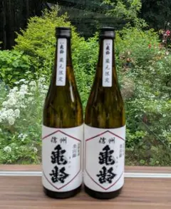 信州亀齢 最新酒 3種飲み比べ 純米吟醸 美山錦、ひとごこち、山恵錦