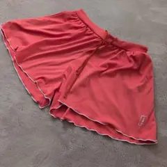 プリンステニスキュロット M コーラルピンク