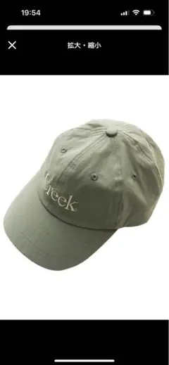 Creek Angler's Device Logo cap Green