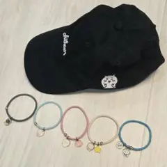 ちいかわ chiikawa 刺繍キャップ ヘアゴムセット 初期 しまむら
