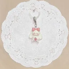 めじるしアクセサリー りぼんといちごとうさぎちゃん