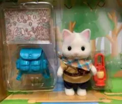 新品　どきどき探検セット-ラテネコきょうだい-男の子　リュック、ランタン地図