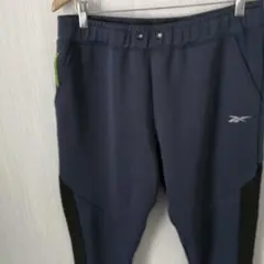 リーボック　スウェットパンツ　ネイビー　メンズ