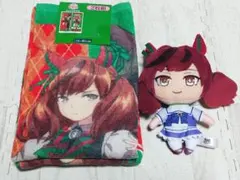 新品　ウマ娘　しまむら　フェイスタオル　ぬいぐるみ　ナイスネイチャのサムネイル