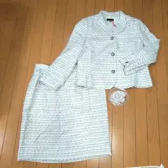 新品同様　FAIRMARRY ツイードスーツ 21号　入学式　大きいサイズ