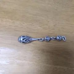 正規 クロムハーツ SMALL ROLLER スモール ローラー キーホルダー