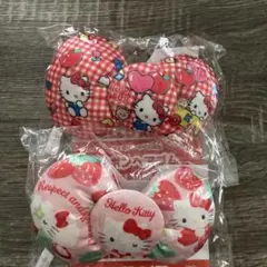 ハローキティ　ファミリーマート限定 リボンヘアゴム 2点セットのサムネイル