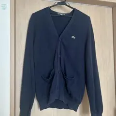 Lacoste ネイビー カーディガン　FR 4/US M