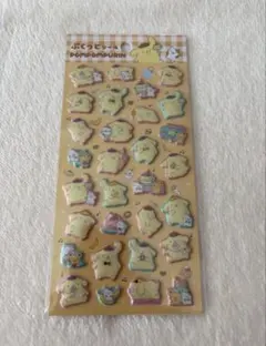 ぷくっとシール　ポムポムプリン　サンリオ