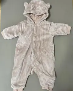 UNIQLO ユニクロベビー70 ファーリーフリースオールインワン