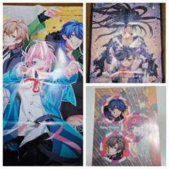 ポッセ　ヒプマイ　どろろ　ポスター・クリアファイル　アニメージュ付録セット