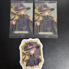 ツイステ　ラギー　ウエハースカード＆ぺたコレクション