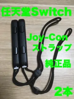 無傷美品　任天堂Switch ジョイコンストラップ　2本　純正品