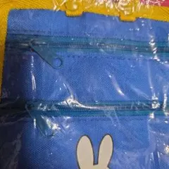 miffyトラベルポーチ2個、紺ミニトートバッグ1個