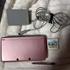 Nintendo3DS 本体 ミスティピンク　どうぶつの森