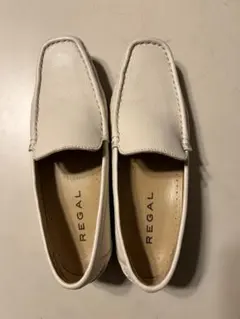 美品！！REGAL ホワイトレザー ローファー