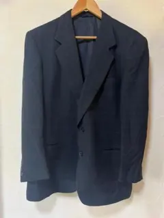 pierre cardin　黒　チェック　テーラードジャケットのサムネイル