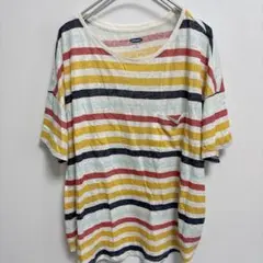 OLD NAVY 【2XL】 ボーイフレンドTシャツ ゆったり マルチカラー
