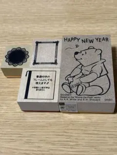 ダイソー　セリア　スタンプセット