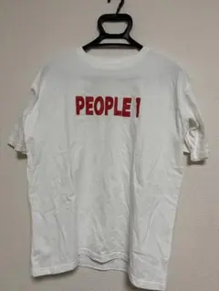 【激レア】 PEOPLE1 大衆音楽 T-SHIRT WHITE Tシャツ 白 大衆音楽 T-SHIRT / WHITE | TOoKA BASE