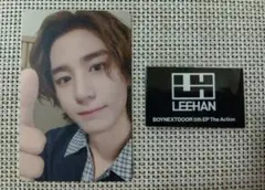 BOYNEXTDOOR The Action トレカ ステッカー イハン