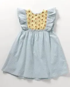 après les cours ひまわりレースワンピース　120cm