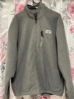 GAP グレー スポーツフリースジャケット