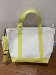 【新品】L.L.Bean ショルダーストラップトート スモール イエローのサムネイル