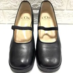 COR INTERNATIONAL ☘️ ✨ストラップパンプス ブラック✨のサムネイル