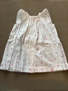 ボンポワン　コットン花柄ワンピース