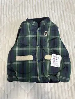 ミキハウス　リバーシブルベスト