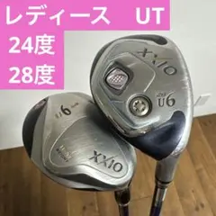 ゼクシオ　レディース　UT U6 ユーティリティ　24度　28度のサムネイル