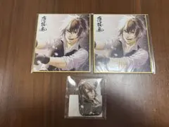 薄桜鬼 まるくじ 沖田総司 色紙 缶バッジ 2点セット - メルカリ