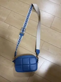 ADD CULUMN ショルダーバッグ ブルーのサムネイル