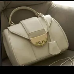 FRAY I.D ルナトップハンドルバック　ホワイト