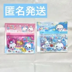 サンキューマート　フレークステッカー 2セット あわわちゃん　ハッピーマーチ