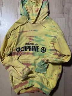 【古着　値段交渉可】 アディダスオリジナルス タイダイ染め フード