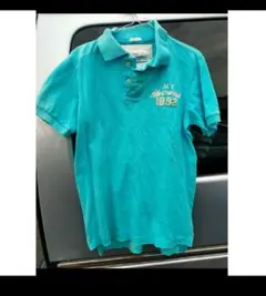 MUSCLE ポロシャツ　Tシャツ M　水色