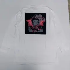 新品タグ付き　白　デビル　ベティちゃん　ビッグ長袖Tシャツ　Fサイズ
