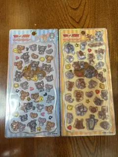 正規品 トムとジェリー プチドロップステッカー プチドロ トムジェリ