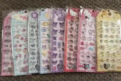 ア*ル様 ぷくぷくシール 立体シール ボンボン サンリオ 8枚セット